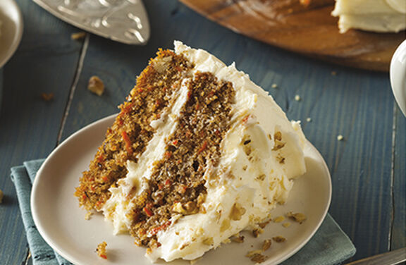 Gateau Aux Carottes, Glacage Mascarpone