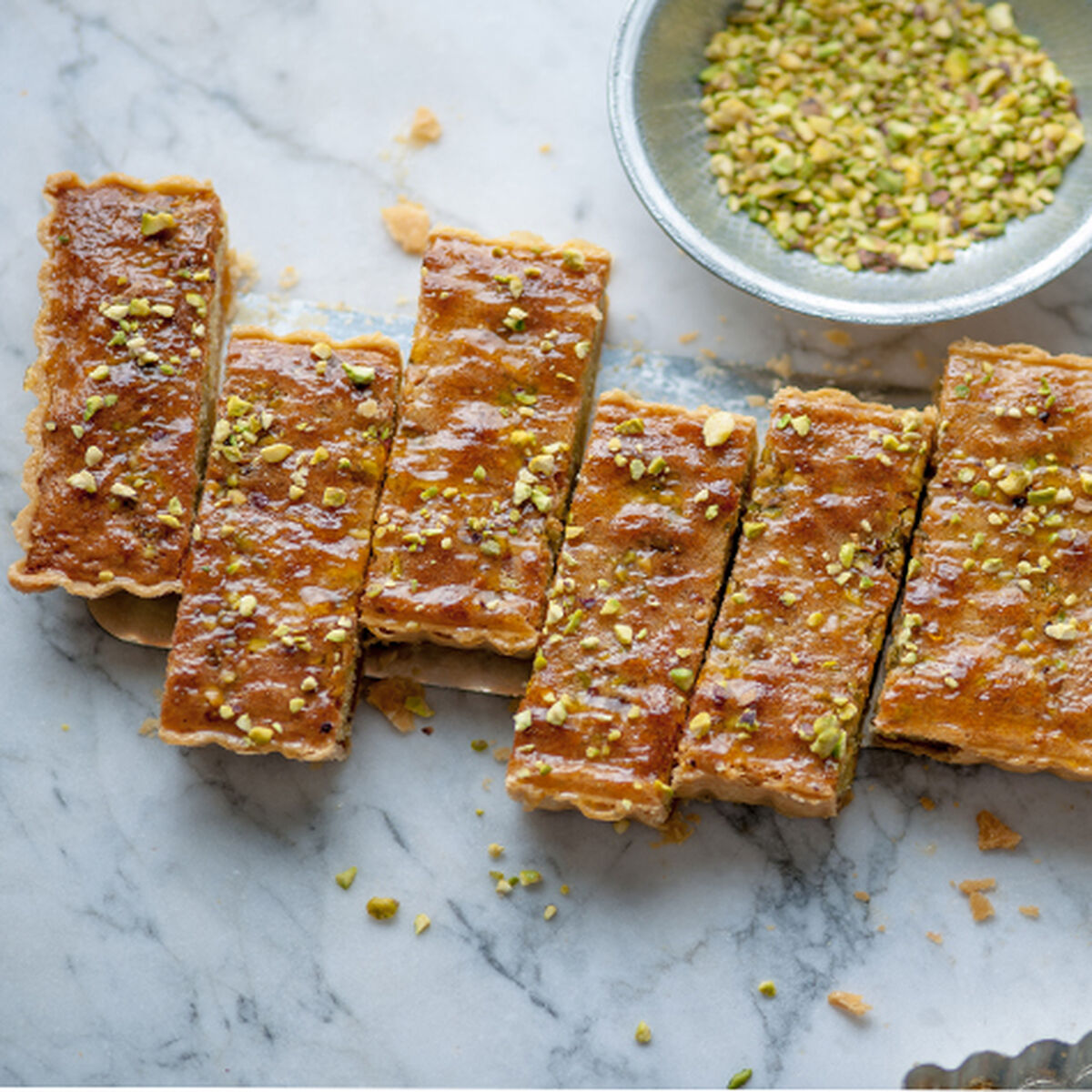 Tarte Pistache, Frangipane & Abricots-1