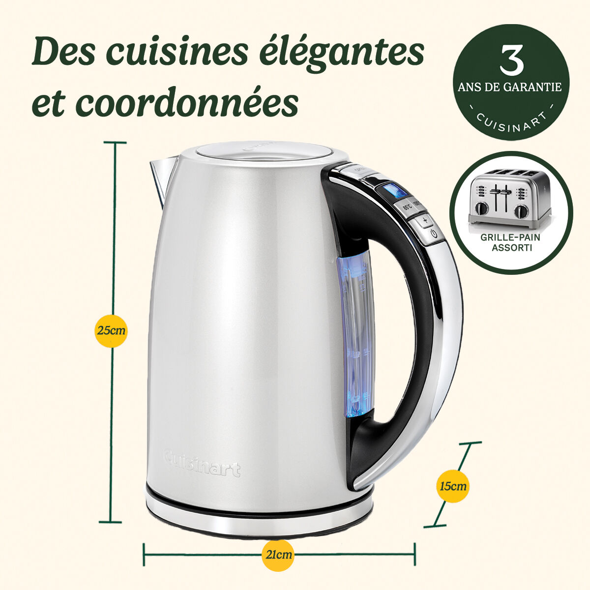 Cuisinart Multi-Temp Jug Electric Kettle