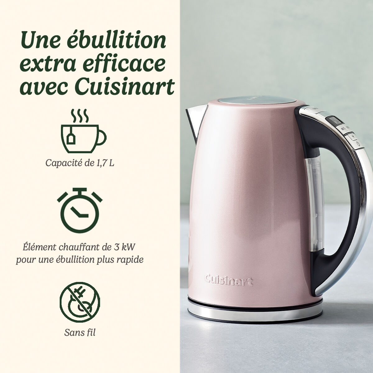 Cuisinart Multi-Temp Jug Electric Kettle