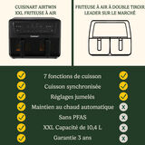 Cuisinart AirTwin XXL Air Fryer Dual-Zone
