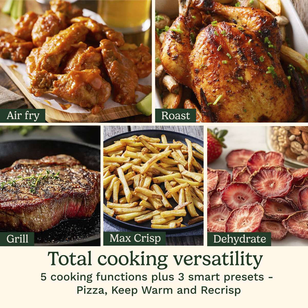Cuisinart ClearView 8 in 1 Air Fryer 6