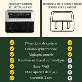 Cuisinart AirTwin XXL Dual-Zone Air Fryer