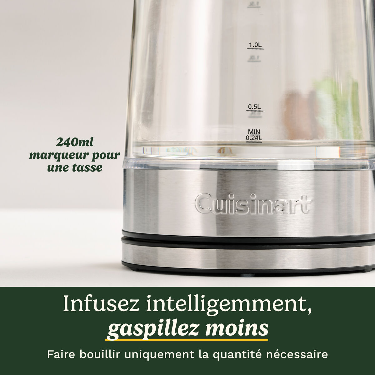 Cuisinart Bouilloire En Verre 1,5 L