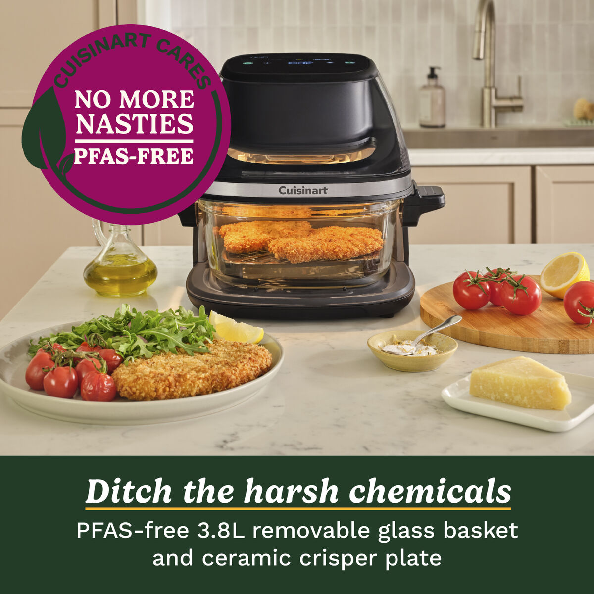 Cuisinart ClearView Glass 3.8L Air Fryer 6
