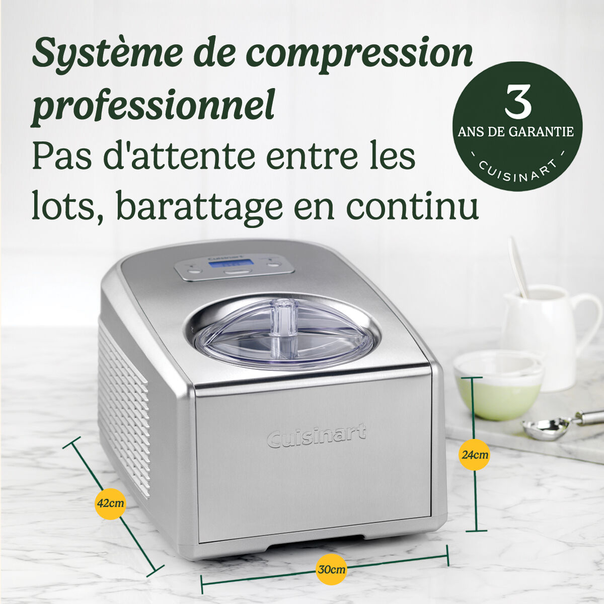 Cuisinart Ice Cream & Gelato Professional