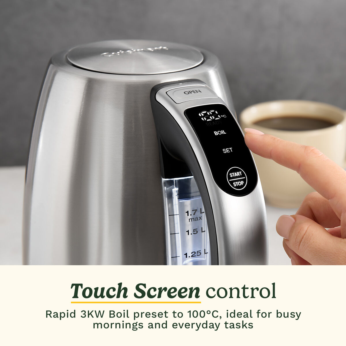 Cuisinart SmartElite Temp Control Kettle 1.7L 4