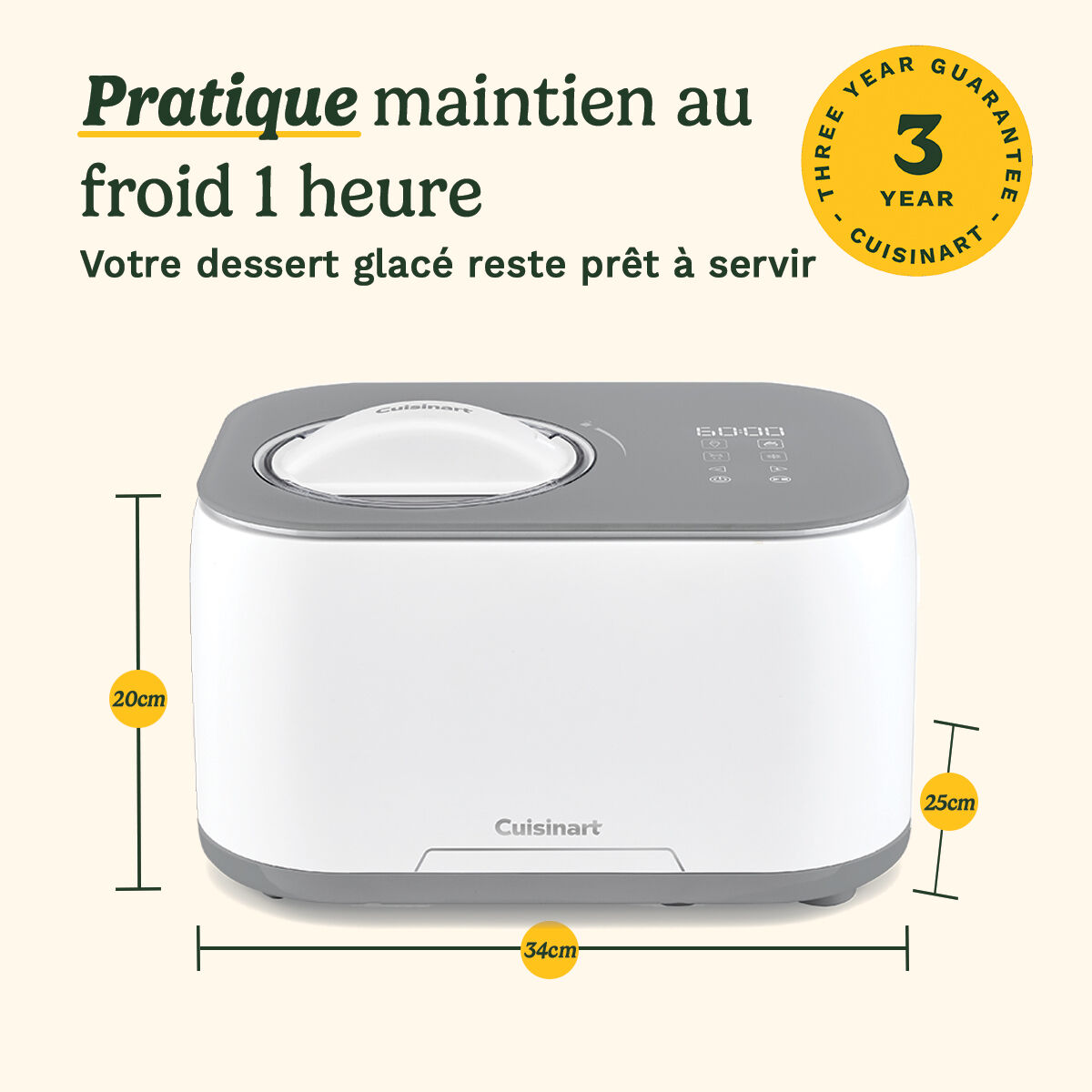 Cuisinart Freeze Ease Ice Cream Maker