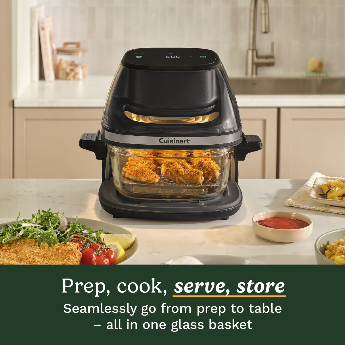 Cuisinart ClearView Glass 3.8L Air Fryer 2