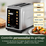 Cuisinart SimpliTouch XL Grille-Pain 2 Tranches avec &Eacute;cran Tactile Couleur