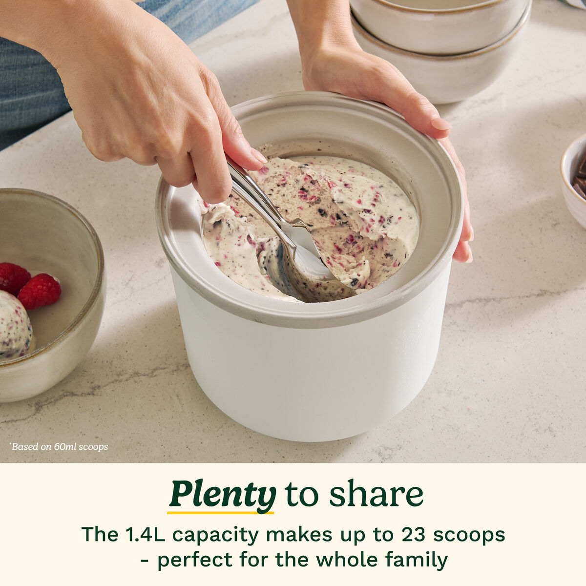 Cuisinart Cool Combo Snow Cone & Ice Cream Maker 1.4L 7