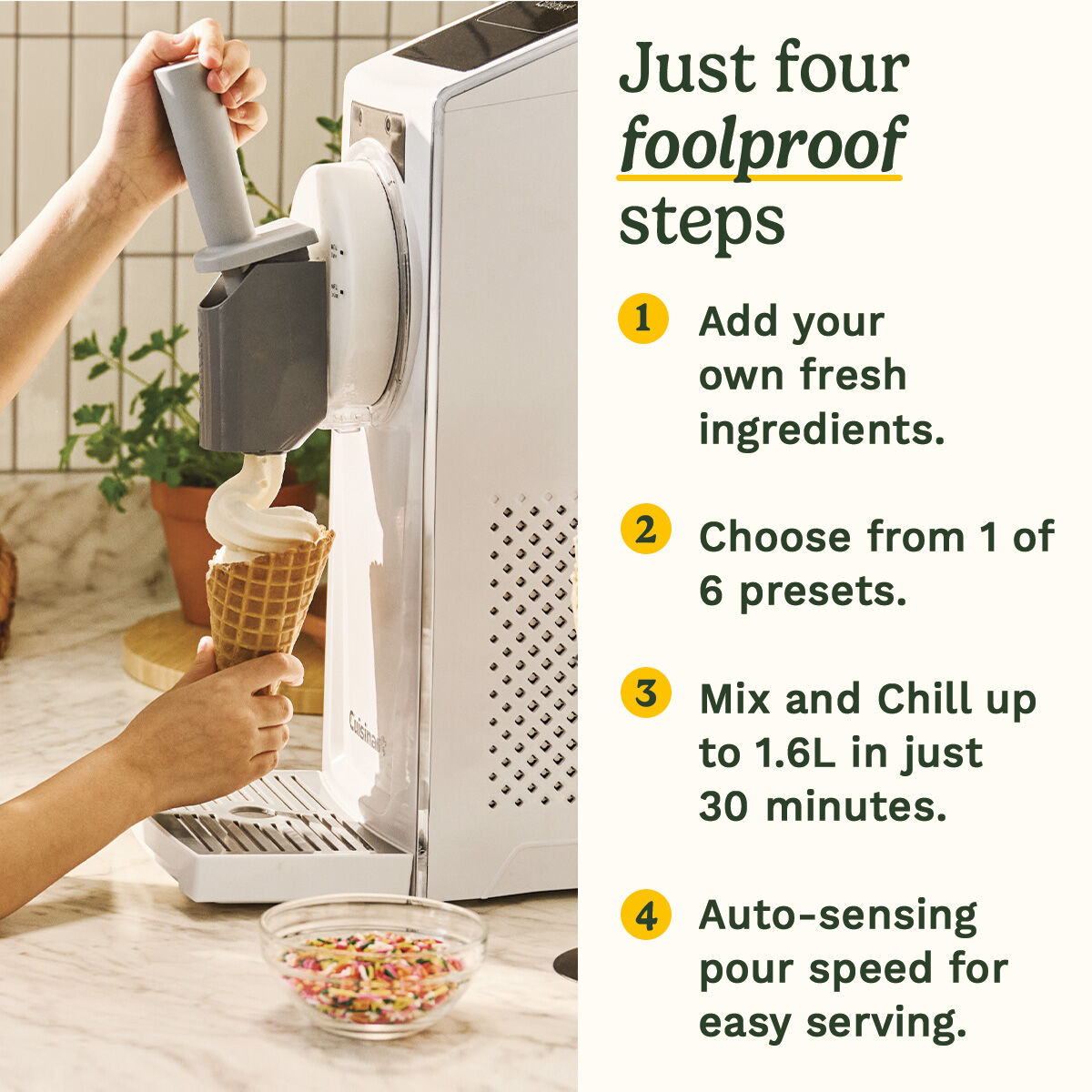 Cuisinart Frost Fusion - Frozen Drinks and Soft Serve in 1 3