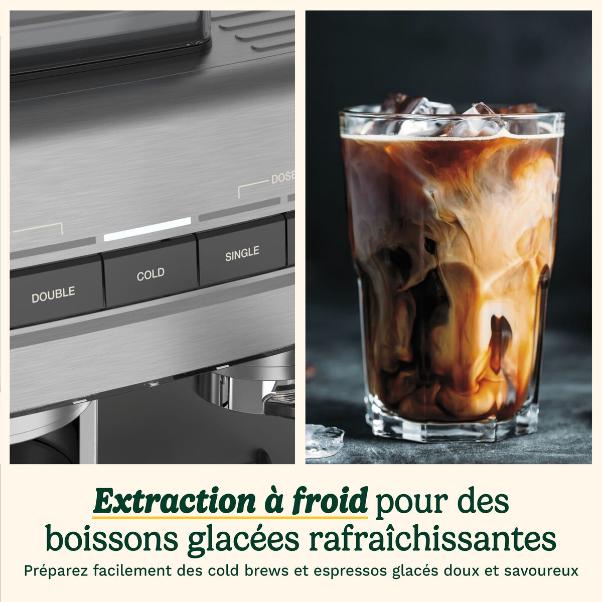 Cuisinart Grind, Tamp and Brew Espresso Machine