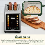 Cuisinart SimpliTouch XL Grille-Pain 2 Tranches avec &Eacute;cran Tactile Couleur