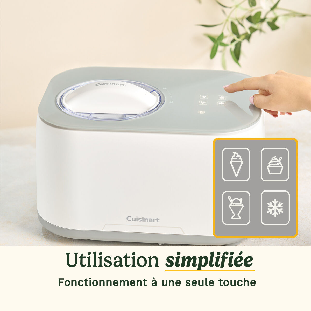 Cuisinart Freeze Ease Sorbeti&egrave;re
