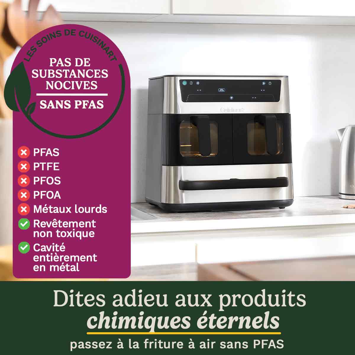 Cuisinart Tri Zone Friteuse &agrave; Air et Four 13,6L