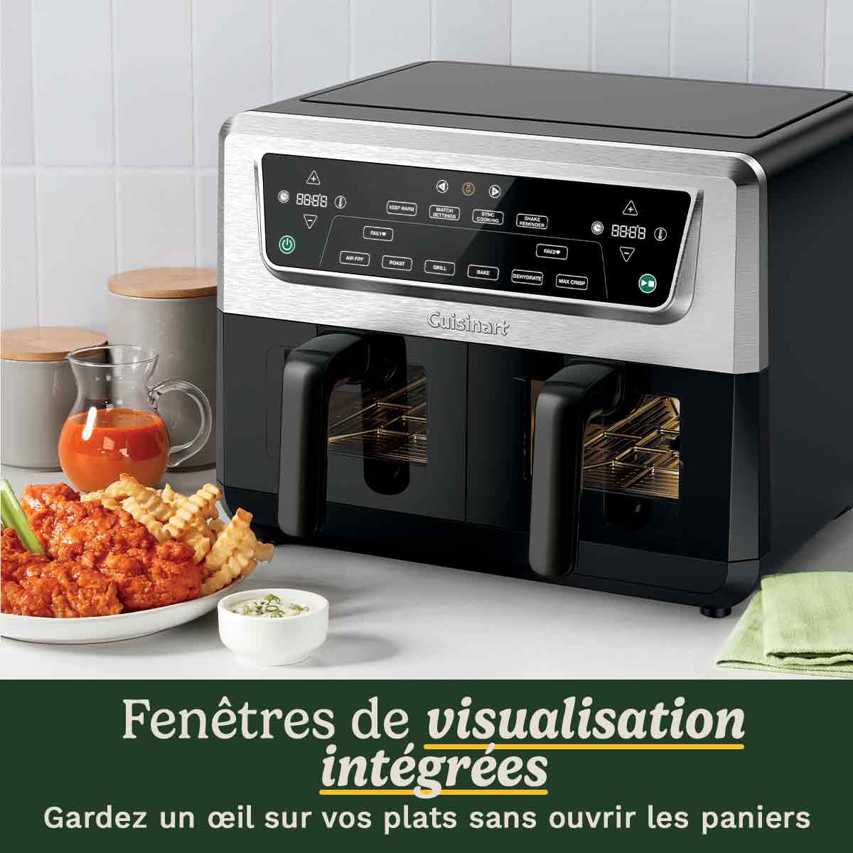 Cuisinart AirTwin XXL Air Fryer Dual-Zone