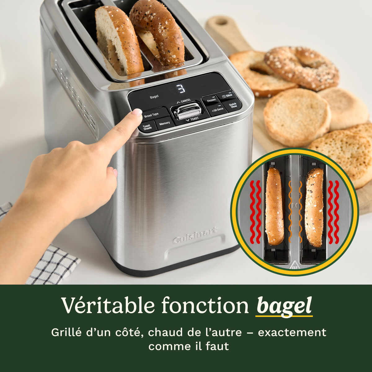 Cuisinart Smart Elite Grille-Pain 2 Tranches