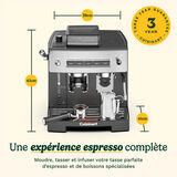 Cuisinart Machine &agrave; Espresso Moudre, Tasser et Infuser