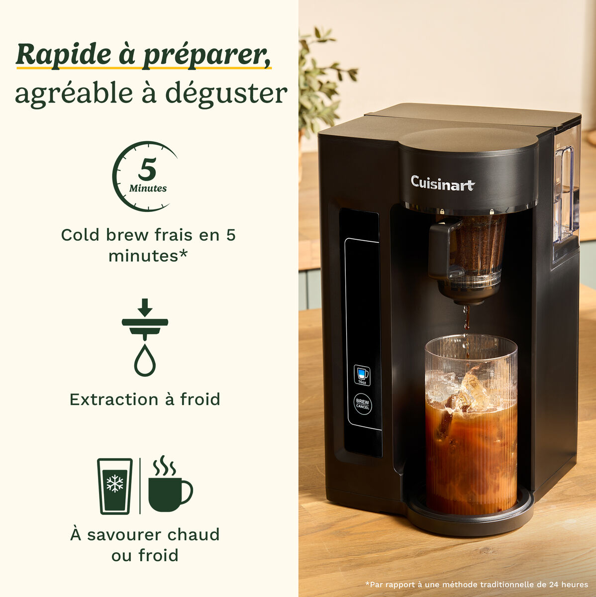Cuisinart CONCENTRA Pr&eacute;parateur de concentr&eacute; de caf&eacute; et de caf&eacute; infus&eacute; &agrave; froid 2
