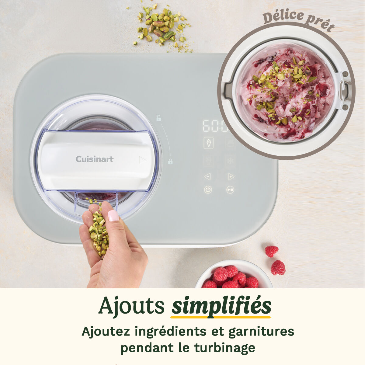 Cuisinart Freeze Ease Sorbeti&egrave;re