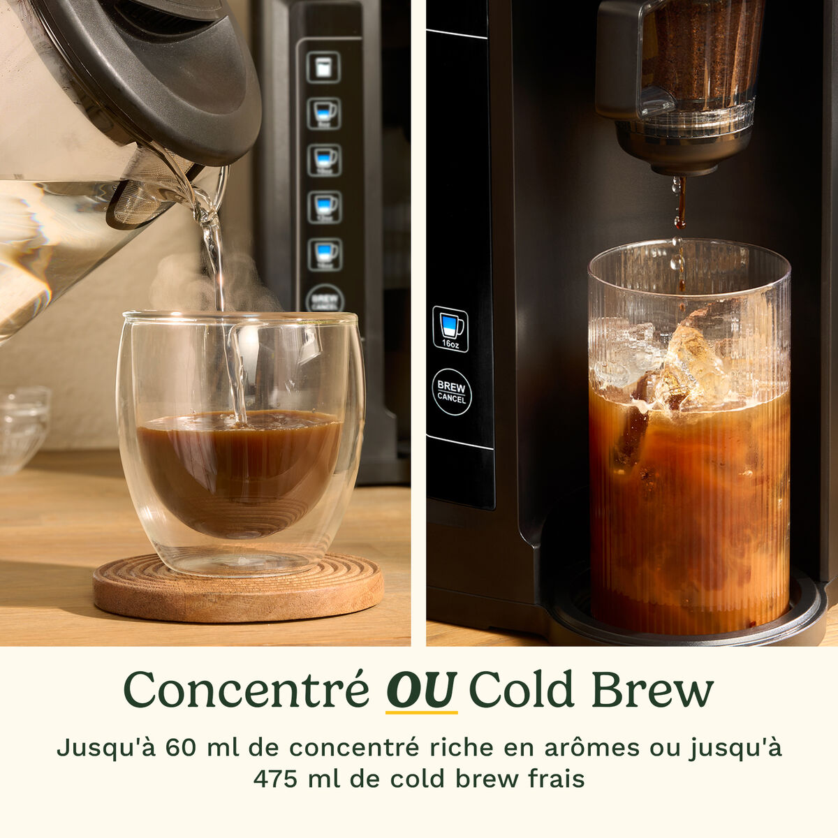 Cuisinart CONCENTRA Pr&eacute;parateur de concentr&eacute; de caf&eacute; et de caf&eacute; infus&eacute; &agrave; froid 4