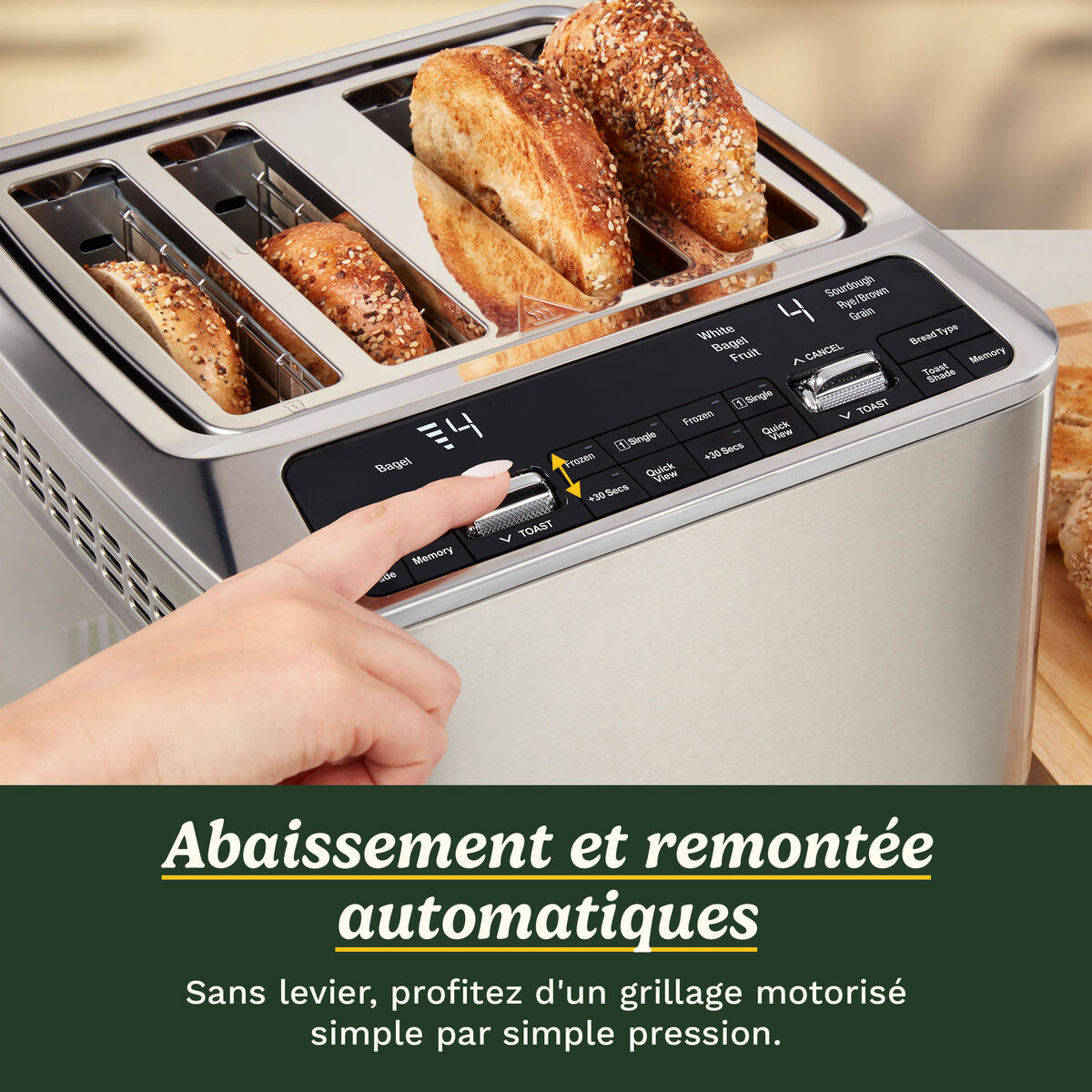 Grille-pain Cuisinart Smart Elite 4 tranches 2
