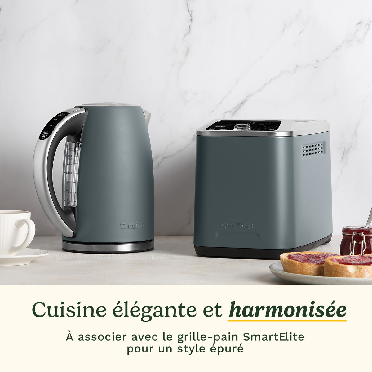 Cuisinart Bouilloire &Eacute;lectrique SmartElite Temp Control 1,7L Denim 7