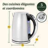 Cuisinart Bouilloire &Eacute;lectrique Multi-Temp&eacute;ratures Gris Perle