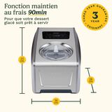 Cuisinart Freeze Ease Pro Sorbeti&egrave;re