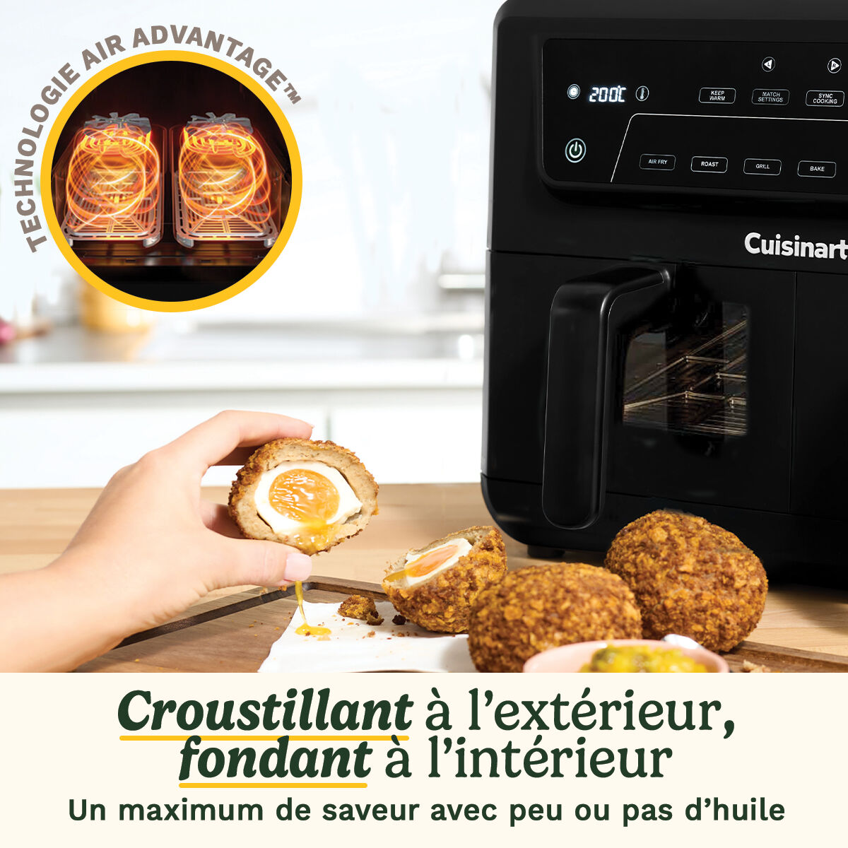 Cuisinart AirTwin XXL Air Fryer Dual-Zone