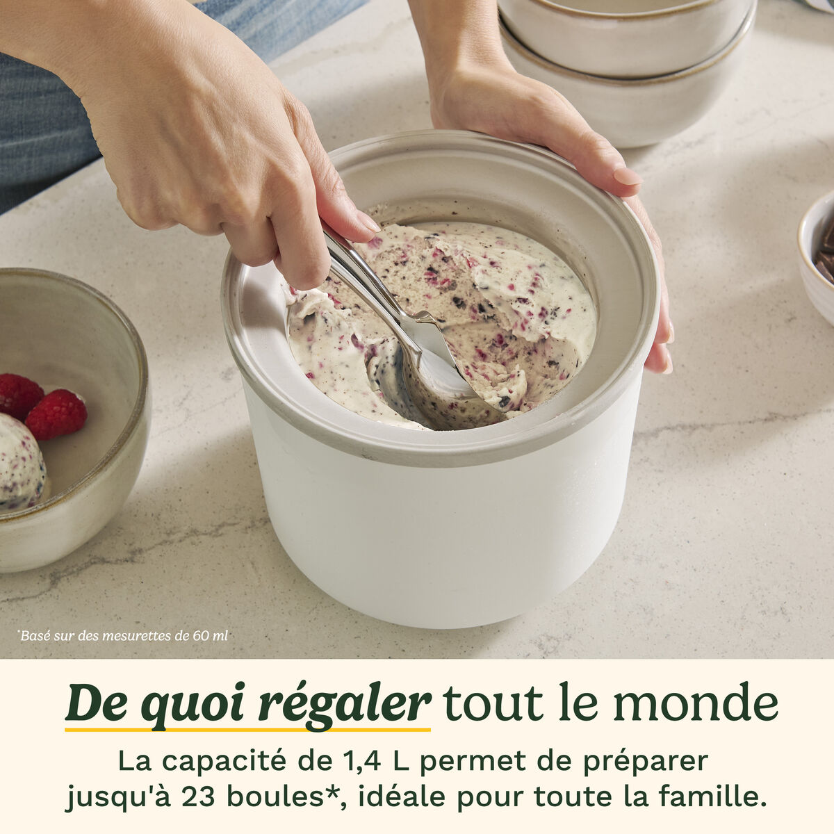 Cuisinart Cool Combo Machine &agrave; Granit&eacute;s et &agrave; Glace 1,4 L 7