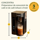 Cuisinart CONCENTRA Pr&eacute;parateur de concentr&eacute; de caf&eacute; et de caf&eacute; infus&eacute; &agrave; froid 9