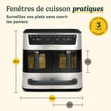 Cuisinart Tri Zone Friteuse &agrave; Air et Four 13,6L