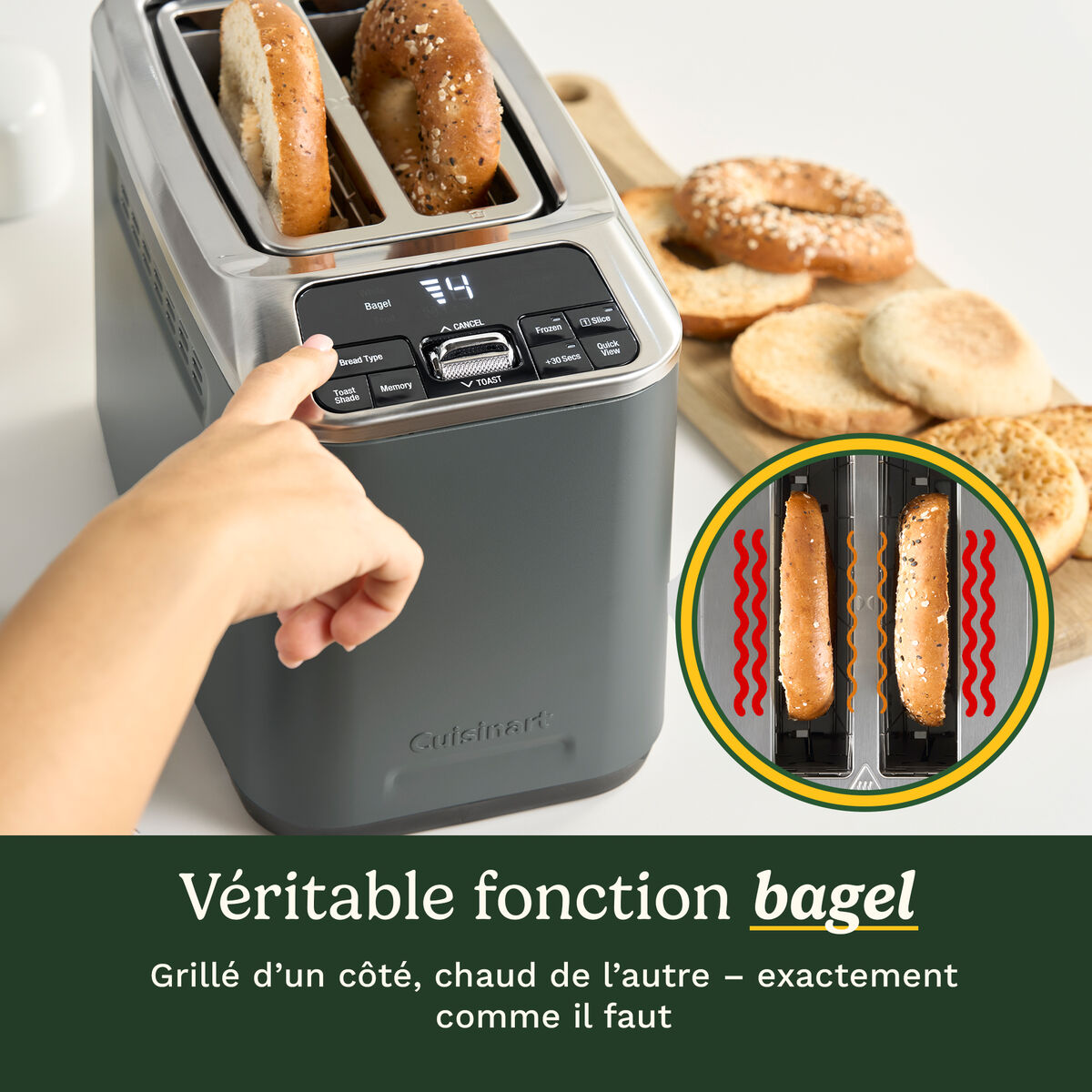 Cuisinart Smart Elite Grille-Pain 2 Tranches