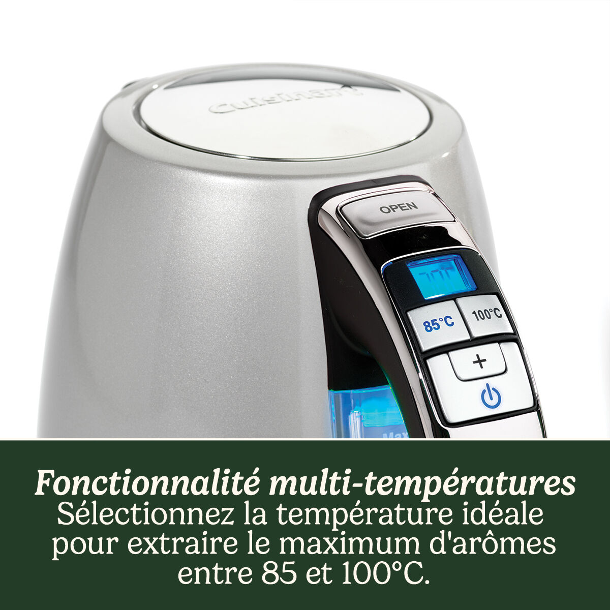 Cuisinart Bouilloire &Eacute;lectrique Multi-Temp&eacute;ratures Inox