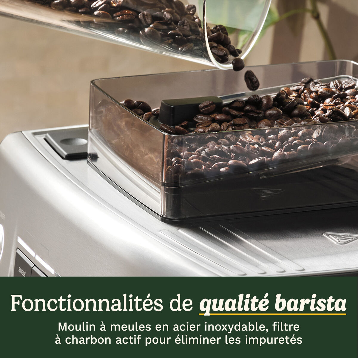 Cuisinart Machine &agrave; Espresso Moudre, Tasser et Infuser