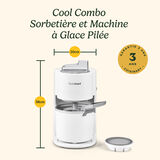 Cuisinart Cool Combo Machine &agrave; Granit&eacute;s et &agrave; Glace 1,4 L 9