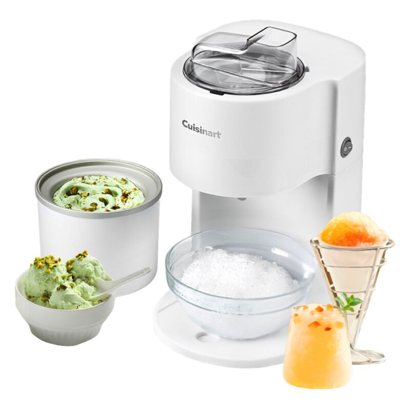 Cuisinart Cool Combo Machine &agrave; Granit&eacute;s et &agrave; Glace 1,4 L