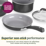 Cuisinart Ceramica XT Non-Stick Induction Cookware Set