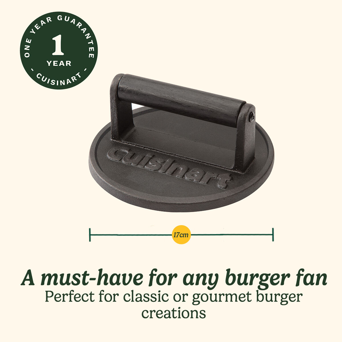 Cuisinart Presse &agrave; Hamburgers