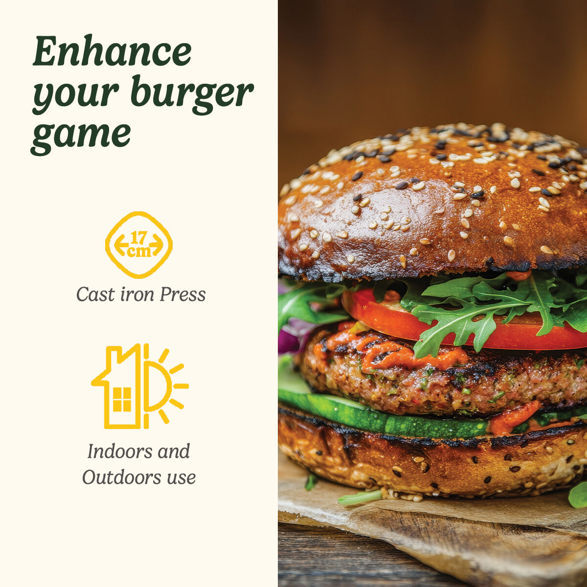 Cuisinart Presse &agrave; Hamburgers