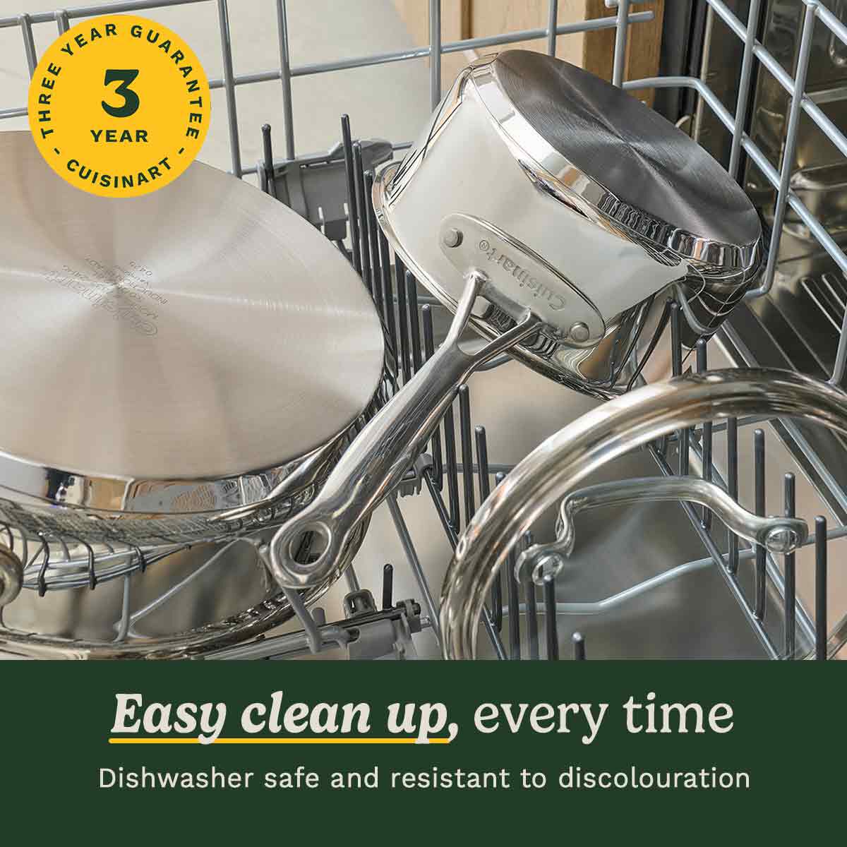 Cuisinart Batterie de Cuisine En Acier Inoxydable Chef&rsquo;s Classic