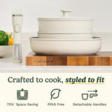 Cuisinart ClickSmart 7pc Non-Stick Detachable Handle Cookware, , small 2
