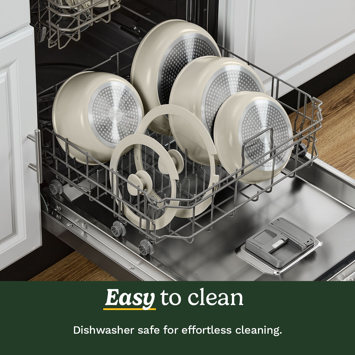 Cuisinart ClickSmart Batterie De Cuisine Antiadh&eacute;sive &agrave; Poign&eacute;e Amovible