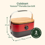 Cuisinart Venture Portable Gas BBQ