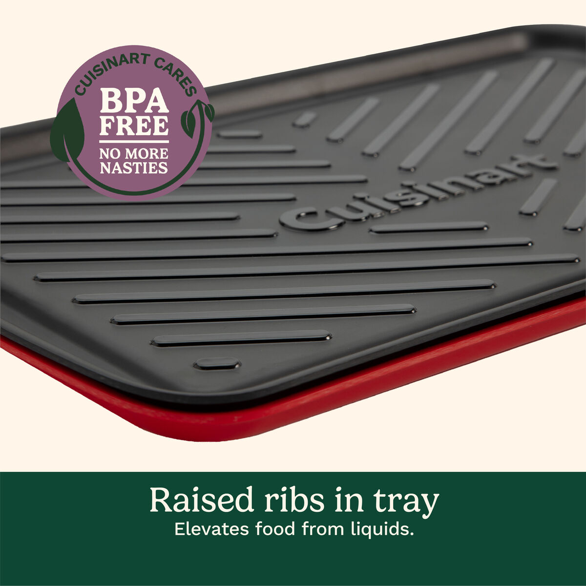 Cuisinart Large Grilling Prep and Serve Melamine Trays