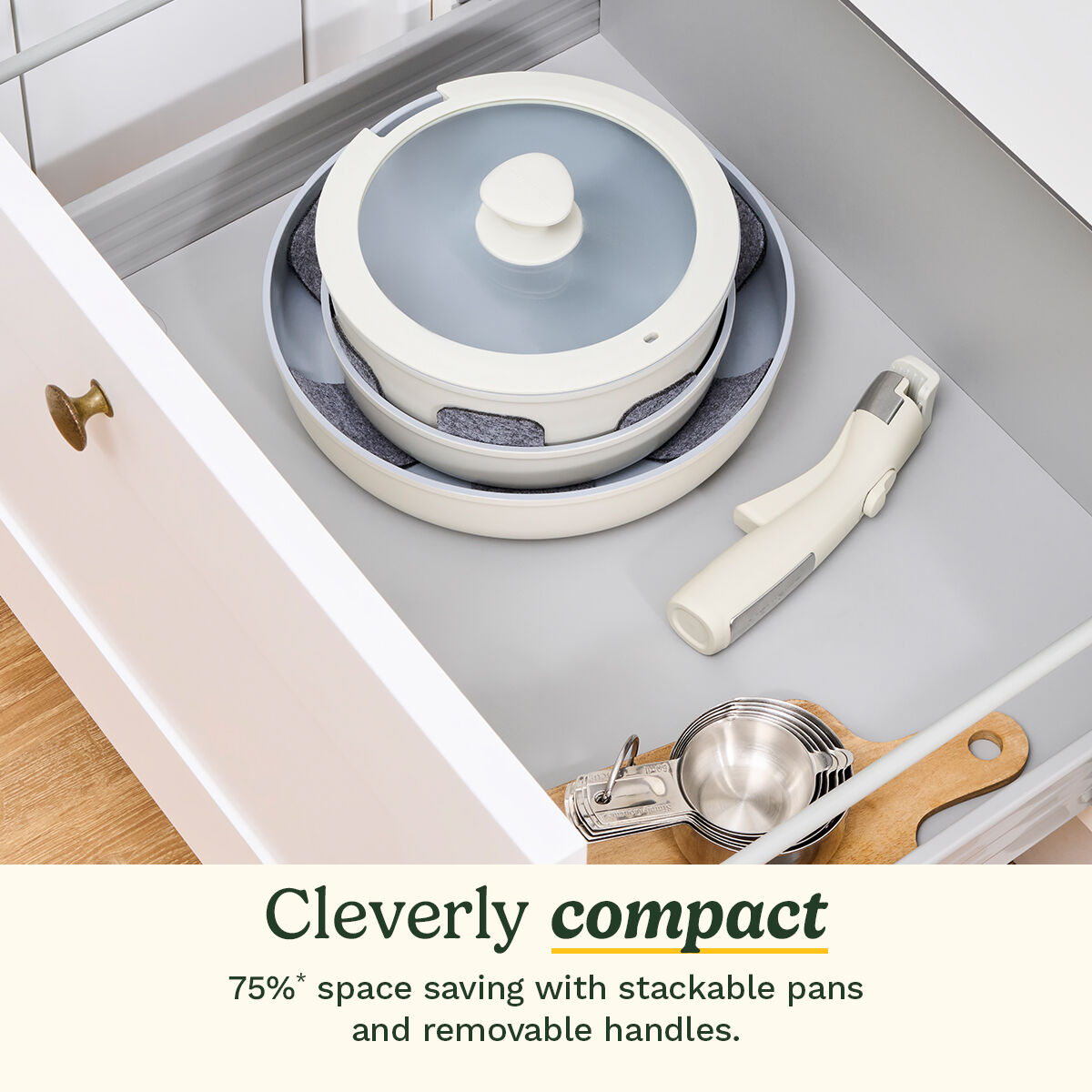 Cuisinart ClickSmart 7pc Non-Stick Detachable Handle Cookware, , large 5