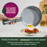 Cuisinart ClickSmart 18pcs Non-Stick Detachable Handle Cookware, , small 6