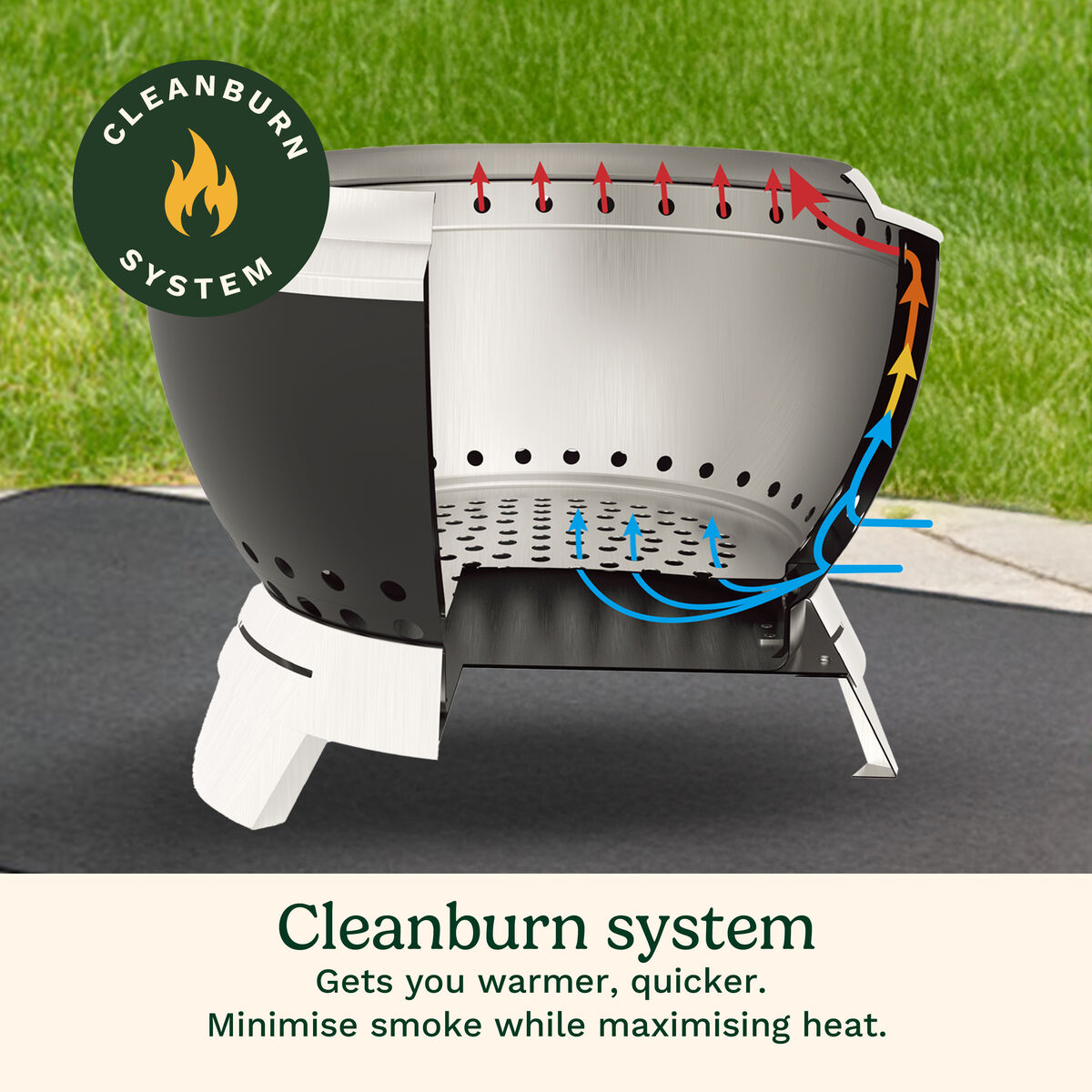 Cuisinart 50cm Cleanburn Smokeless Fire Pit